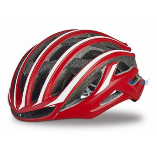 CAPACETE SPECIALIZED S-WORKS PREVAIL II - VERMELHO/BRANCO